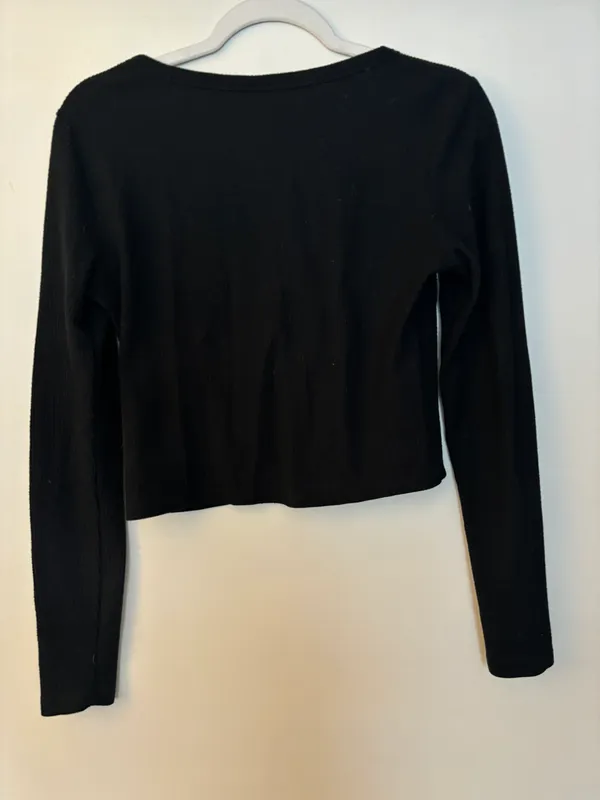 Garage Essential Ribbed Long Sleeve Tee - Image 2