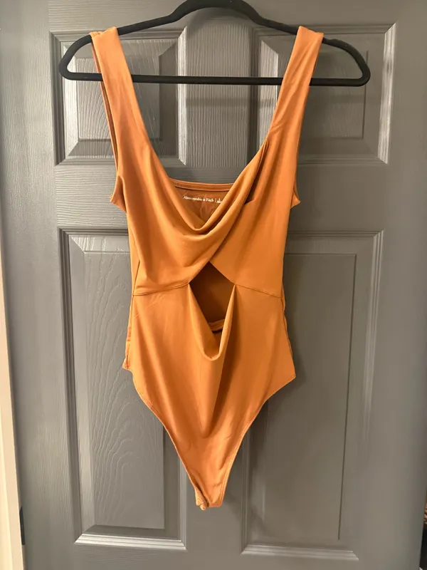 Abercrombie Rust Bodysuit L - Image 2