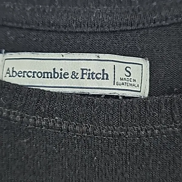 Abercrombie & Fitch Women's Black‎ Long Sleeve Crew Neck Pullover Sweater Size S - Image 4