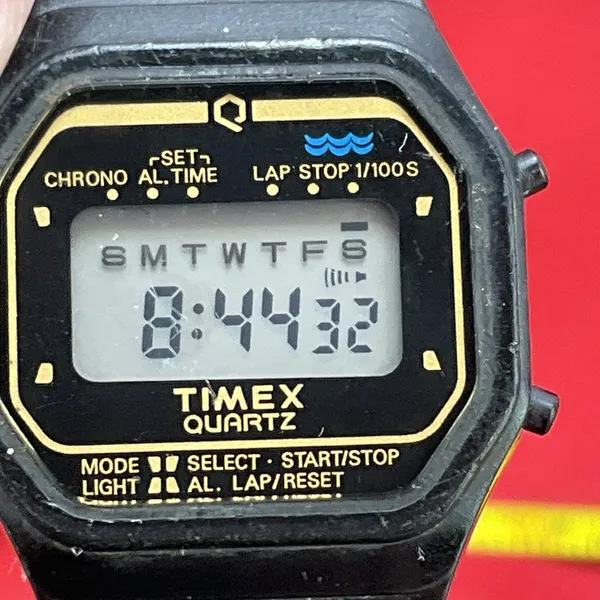 Timex Marathon 1985 Vintage Watch Timepiece Ladies New‎ Battery - Image 6