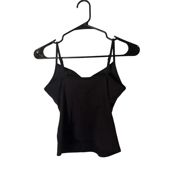 NY & Co Black Padded Cup Tank Top Women Sz S - Image 2