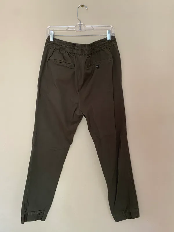 Original Use Olive Green Joggers - Image 2
