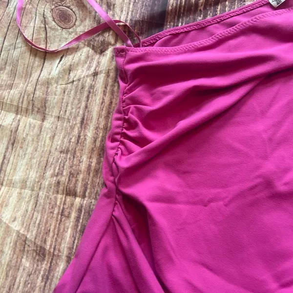 Women’s Free People 1 Shoulder Bodysuit Pink Size M - Image 2