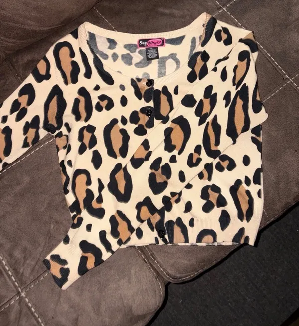 Cardigan Tan Size M - Image 2