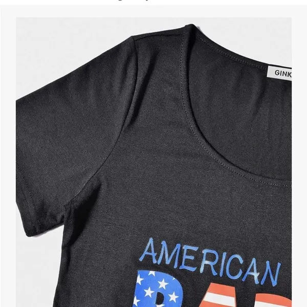 🩷 3/$18 NWT Maternity T-Shirt with American Made Baby Print - Image 3