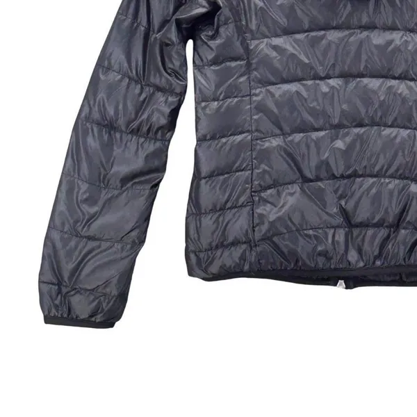 Women Quilted Down Puffer‎ Jacket Black Small - Image 5