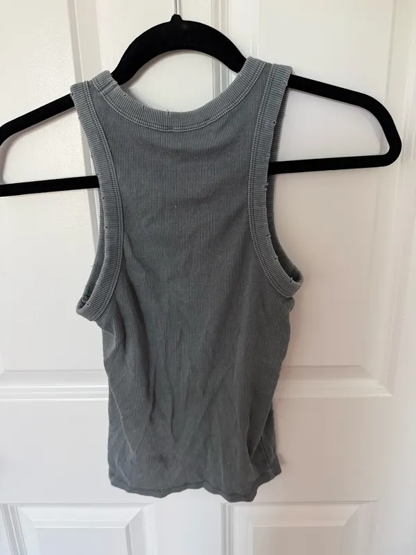 Zara Distressed Seam Tank Top - Image 2
