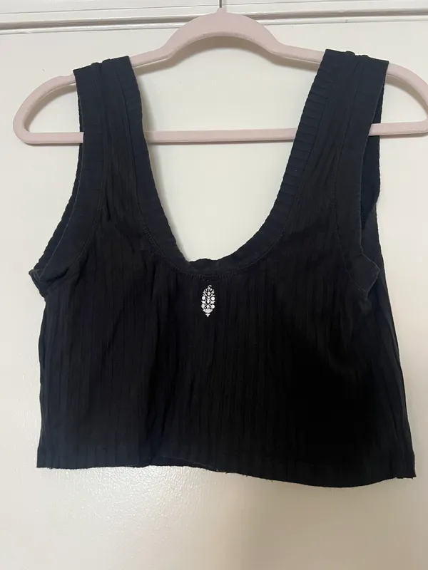 Free People Black Tank - Image 2