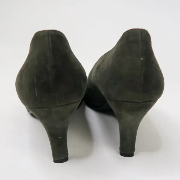 Vintage 60s Verani Suede High Heel Pumps - Image 4