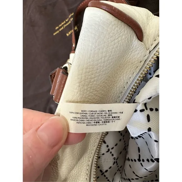 Kate Spade Grant Park Alida Shoulder Tote in bone/dkrst Taupe - Image 6