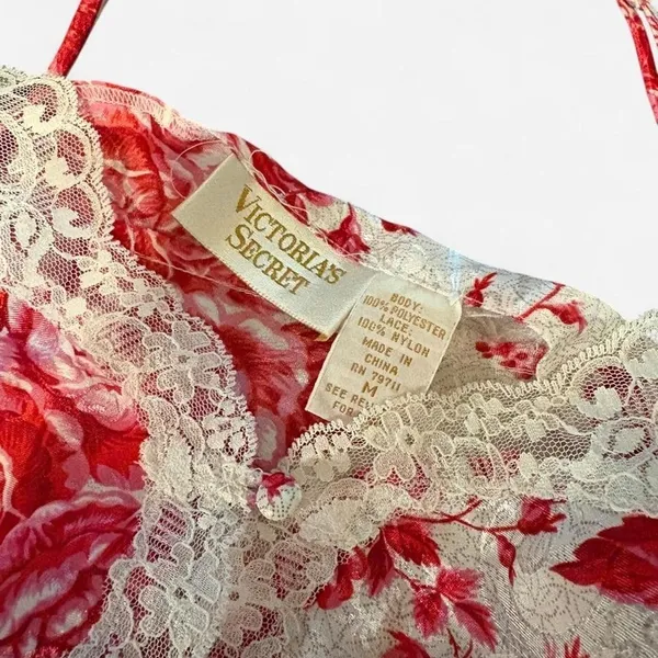 Vintage *RARE* 90s Victoria's Secret Gold Label Floral Set - Image 5