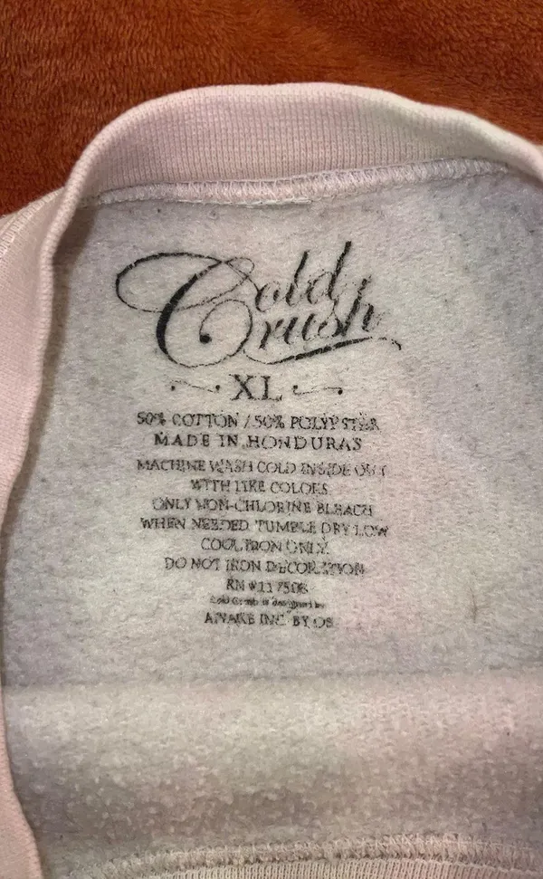 Multicolored Oversized Sweatshirt Multiple Size XL - Image 3