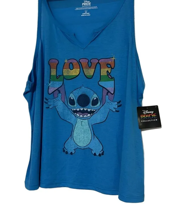 Stitch Disney Pride Shorts & Tank Set - Image 3