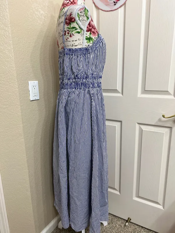 Rachel Parcell blue striped dress - Image 2