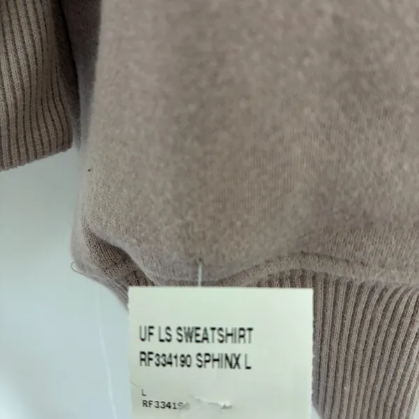 Ultra Flirt Pink Beige Sphinx Pullover Sweatshirt NWOT Juniors Size Large - Image 4