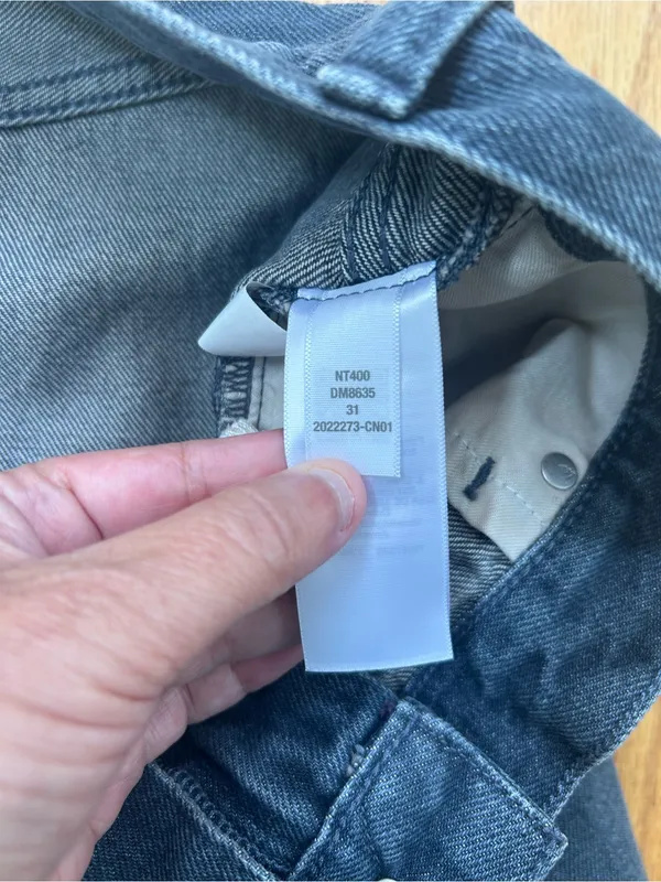 NWT Madewell Denim Mini Skirt Size 31 Hodgeman Wash‎ Blue Jean DM8635 - Image 6