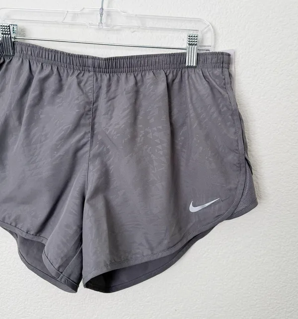 [Nike] Gray Pull-On Dri-Fit Built-in-Brief Tempo Running Shorts NWT Size Large L - Image 7