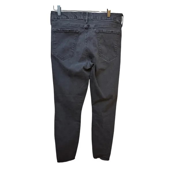 MOTHER THE LOOKER ANKLE FRAY Not Guilty‎ Black Size 31 - Image 2