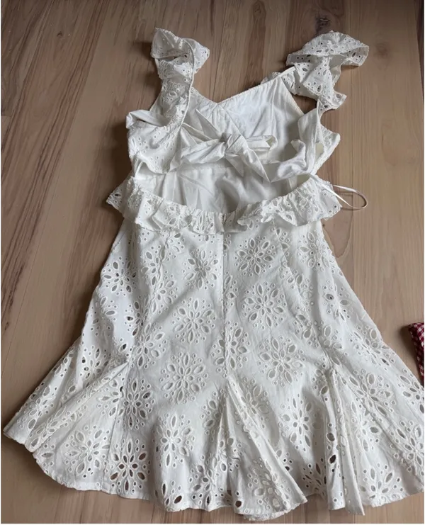 Yumi Kim White Starlight Mini Dress - Image 4