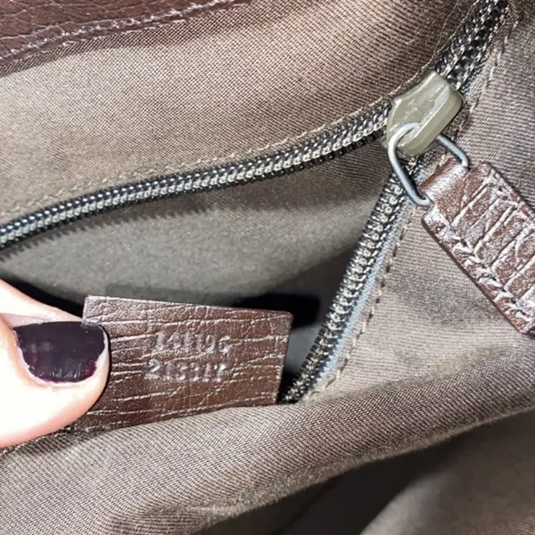 Gucci Supreme GG shopper tote authentic Leather & canvas Very good condition - Image 7