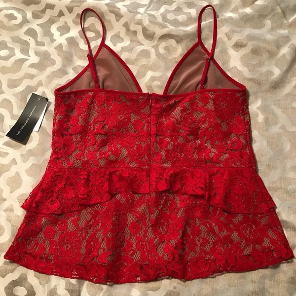 French Connection Ruffle Lace Tank - Image 3