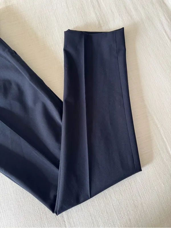 Tory Burch Eliza Navy Trouser Pants, size 2 - Image 7