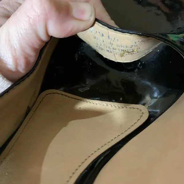 Franco Sarto Black Tan Heels; Size 9.5 Women’s - Image 14