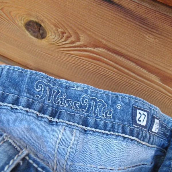 Miss Me Distressed Boot Cut Jeans - Image 9