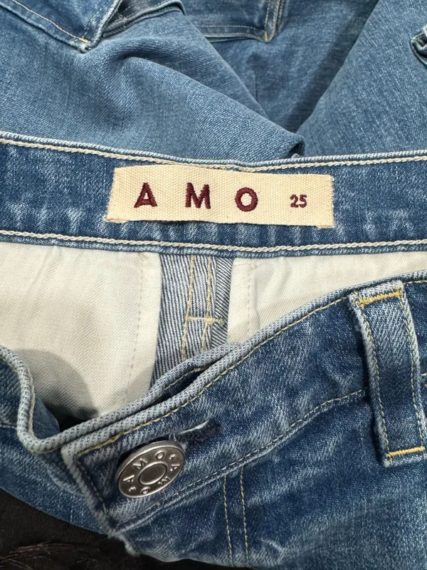 AMO Cargo Denim Blue Size 25 - Image 6