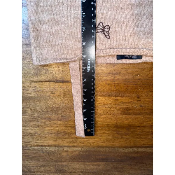 WITTY FOX ‎ Cropped Butterfly Tank Top Tan Size XL - Image 6