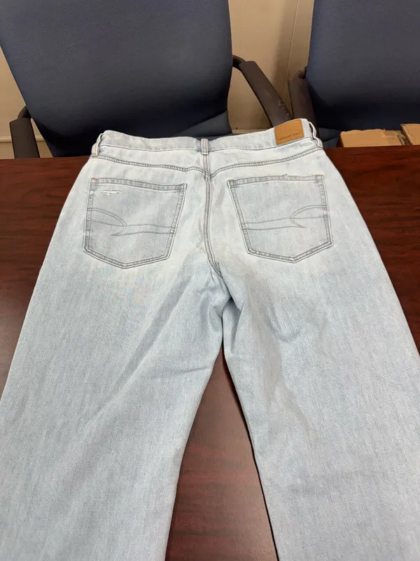 American Eagle Stretch Curvy Straight Jeans Size 12 Short - Image 5