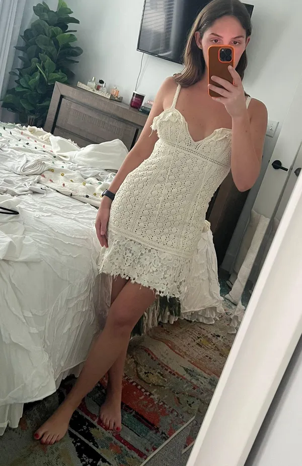 Free People Crochet Sundress - Image 3