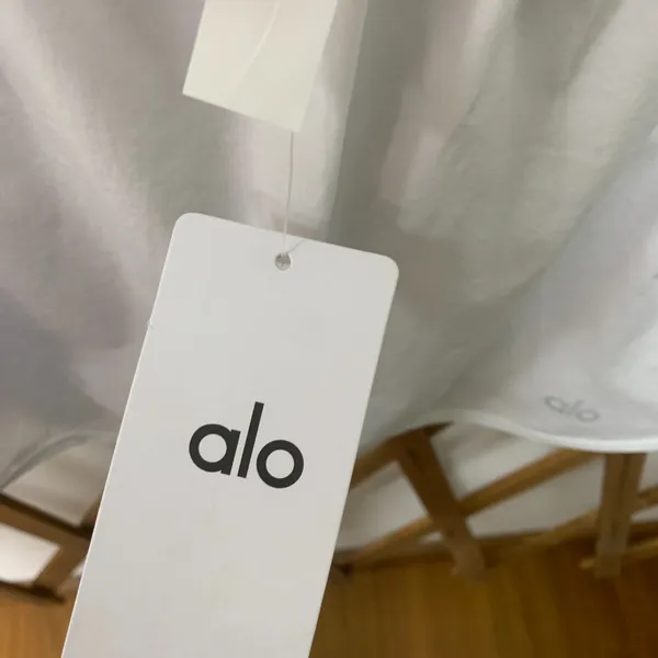 ALO YOGA White Sporty Mini Skirt, Size M - Image 6