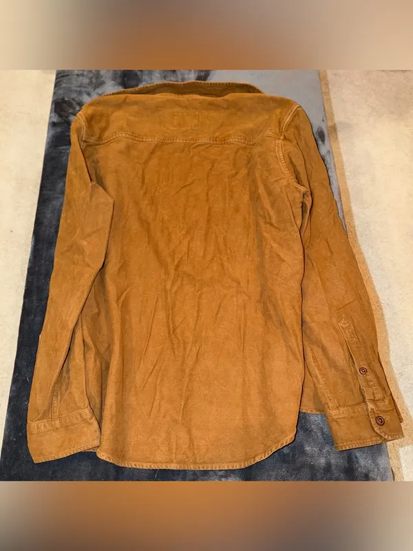 American Eagle Corduroy Button-Down Shirt Size Large - Image 6