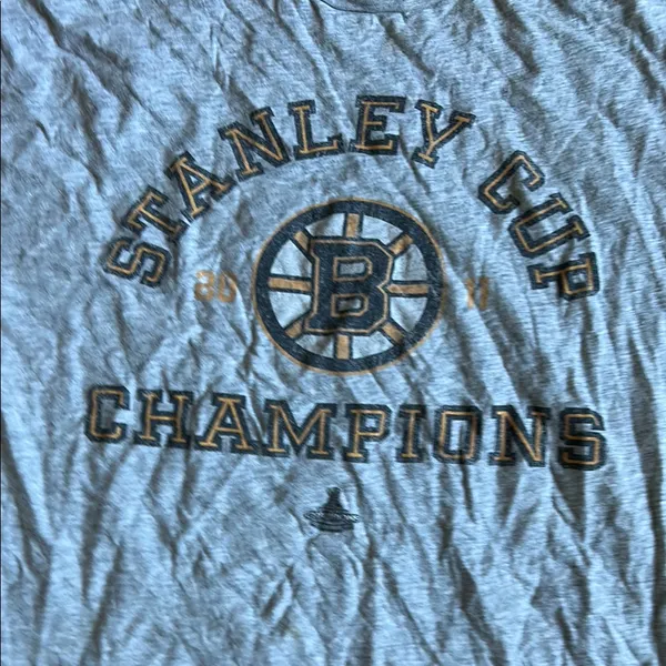 Gray Crew Neck Short Sleeve Tee Size XL - Image 3