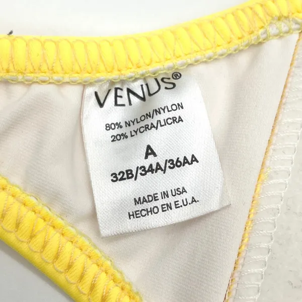 Venus Bikini‎ Top Women Size A 32B/34A/36AA Halter O-Ring Minimal Beach Pool - Image 5