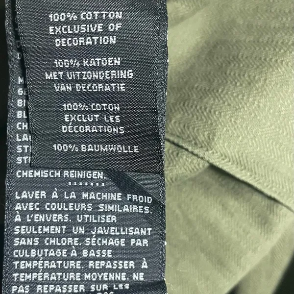 Harley‎ Davidson Studded Military Style Jacket Olive Green Womens Size S - Image 6
