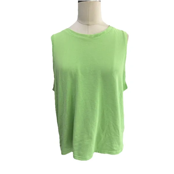 Lululemon Train to Be Tank Top Scream Green Light Relaxed Fit Mesh Size 10⁠ - Image 14