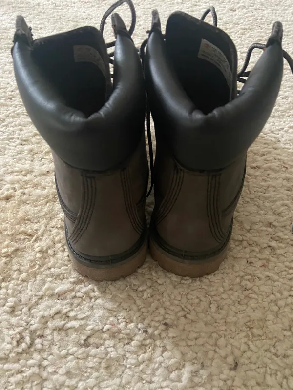 Timberland Gray Boots - Image 5