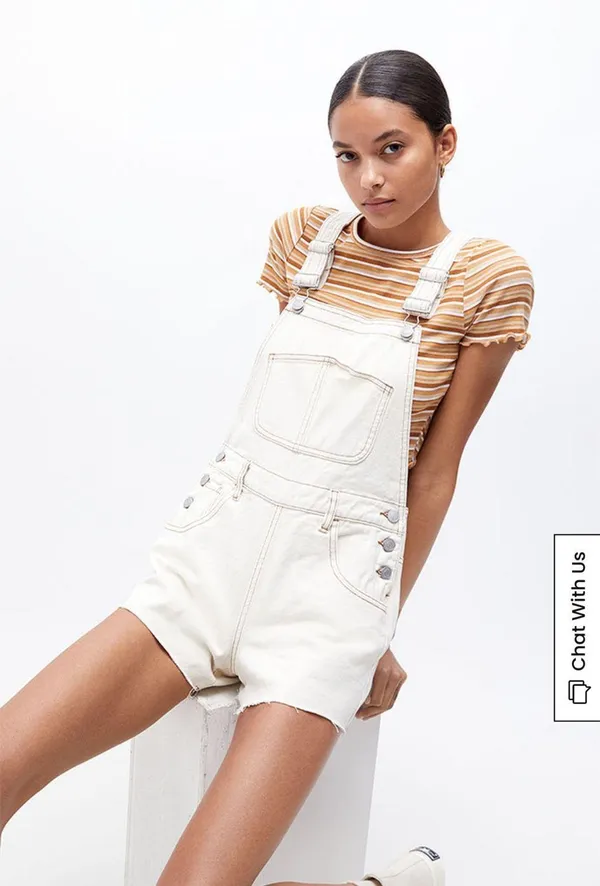 PacSun Overalls Black Shorts - Image 3