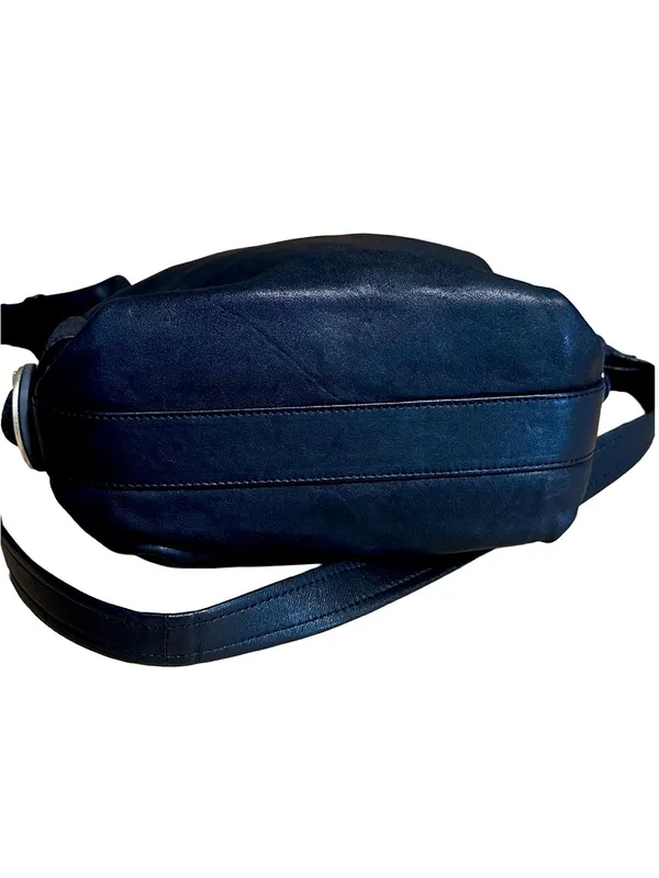 See By Chloe Black Leather Slouchy Shoulder Bag - Image 8