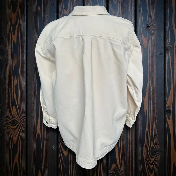 Vintage Escada Yellow Oversized Barn Coat Jacket Utility Size 34 Quiet Luxury - Image 6