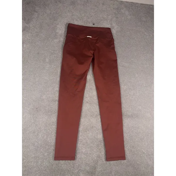 Offline By Aerie Leggings Orange 7/8 Length Mesh Dots M - Image 6
