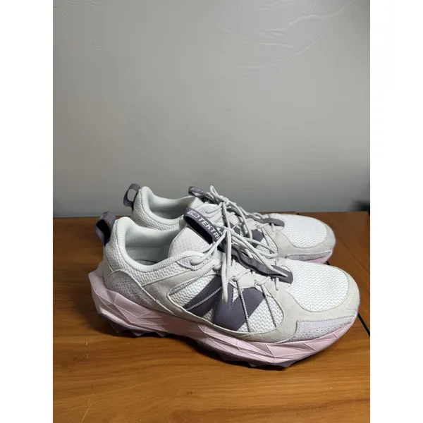 New Balance Tektrel Grey‎ Matter Dark Ice Wine Women's Size 12 WTTTRSLP Sneaker - Image 5