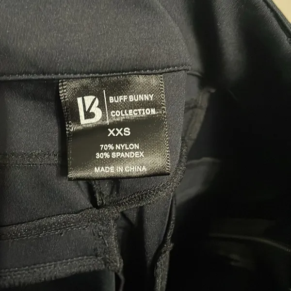 💙BuffBunny‎ Boss Collection Navy VP Belted Pants Minimalist Athleisure - Image 6