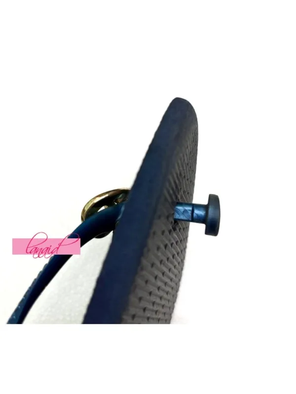 Havaianas Slim Crystal Peace Flip Flops Marine Hippie Sparkly Flats Thong Sandal - Image 4