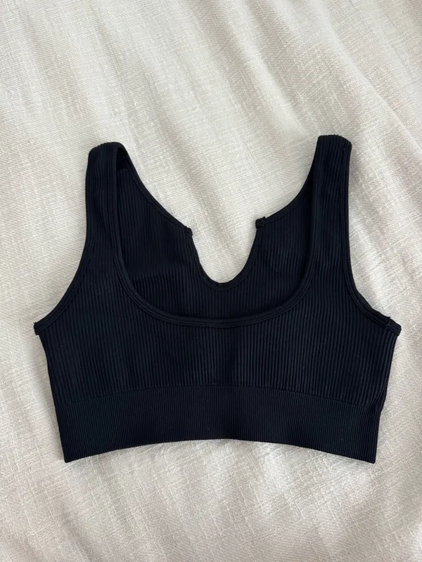 Amazon Black sports bra - Image 2
