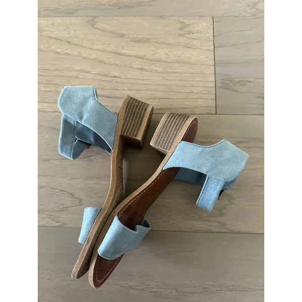 Rock & Candy Light Blue Sandals Women's Size 7 - Image 7