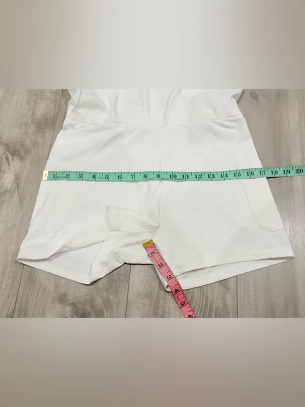 White Athletic Skort Size M Size M - Image 5