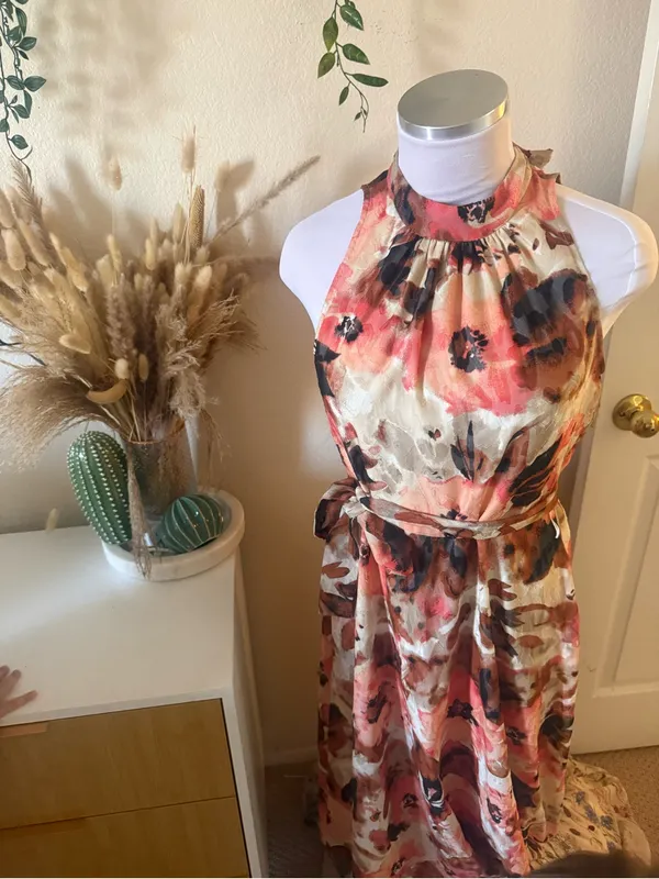 NWOT Anne Klein Halter Maxi dress - Image 2